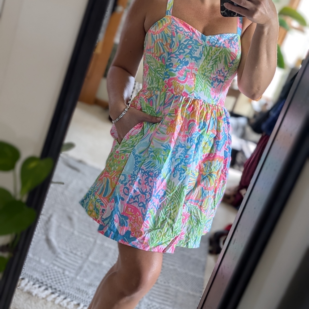 Lilly Pulitzer Multicolor Floral Dress